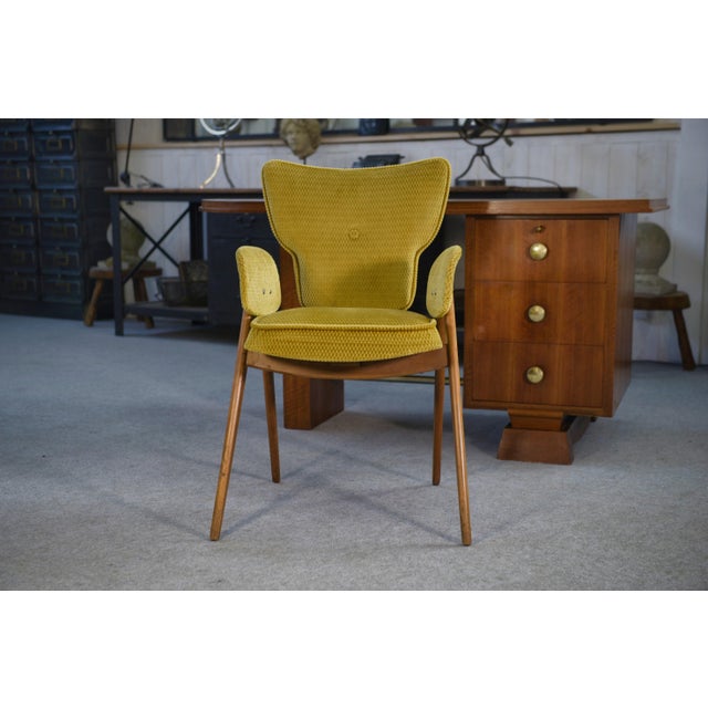 Scandinavian Beech Chair, 1960s For Sale - Image 9 of 9