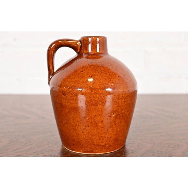 Roycroft Pottery Antique Arts & Crafts Glazed Ceramic Jug, Circa 1920s For Sale - Image 14 of 14