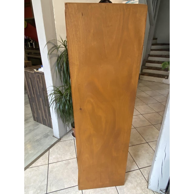 Oak Roll-Top Filing Cabinet, 1950s For Sale - Image 3 of 18