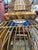 Enormous Vintage Metal Bird Cage For Sale - Image 9 of 13
