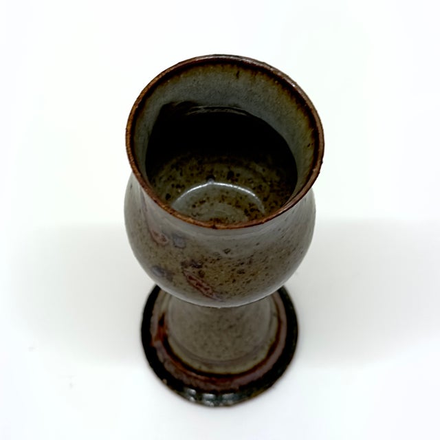 Mid 20th Century Circa 1970s Mixed Pottery Chalice Curation- Group of 5 For Sale - Image 5 of 10