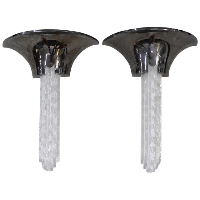 Karl Springer Sconces For Sale