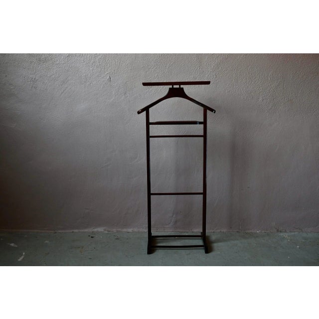 Wood Vintage Italian Valet, 1960s For Sale - Image 7 of 7