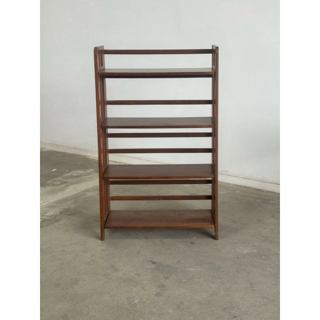 Vintage Mission Style Shelving For Sale - Image 9 of 12