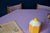 Vintage Octagonal Children's Table & Chairs in Beech and Lilac Formica, 1970s, Set of 6 For Sale - Image 6 of 18