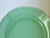 Glass 1930's Duncan Miller "Puritan "Green Glass Platter For Sale - Image 7 of 13