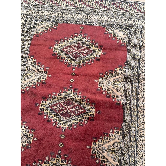Small Vintage Pakistani Rug, 1980s For Sale - Image 18 of 18
