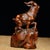 1990s Chinese Hand-Carved Boxwood Goat Figurine, Auspicious Symbol For Sale - Image 5 of 10