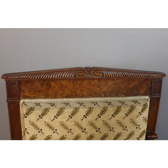 Wood Empire Armchairs, Set of 2 For Sale - Image 7 of 9