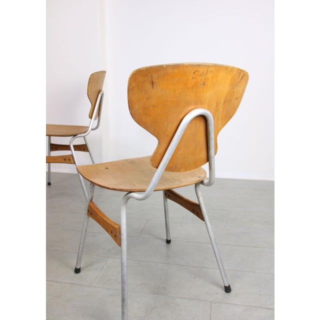 Set of Mid-Century Plywood Desk Chairs by Niko Kralj for Stol Kamnik For Sale - Image 18 of 18
