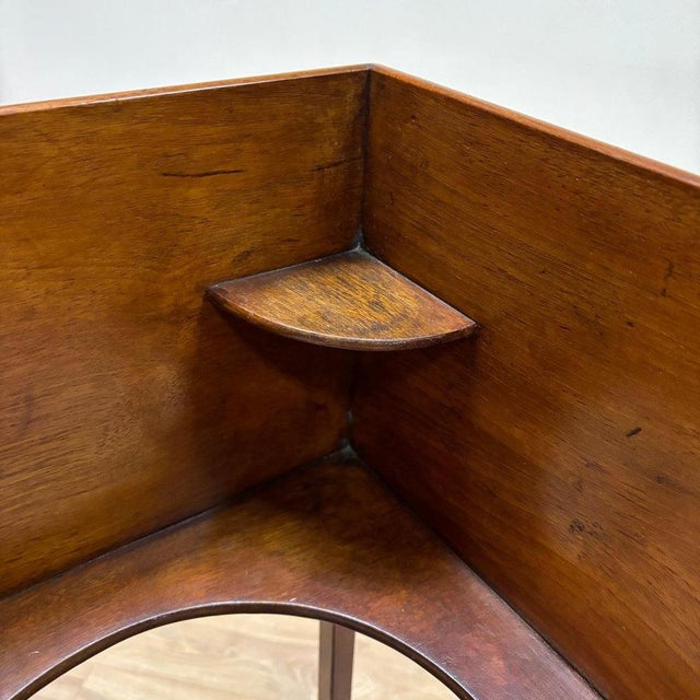 Antique Corner Washbasin, England For Sale - Image 5 of 13