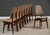 1960s Bruk Sorheim for Sorheim Mill Mid Century Norwegian Teak Dining Chairs - Set of 8 For Sale - Image 5 of 10