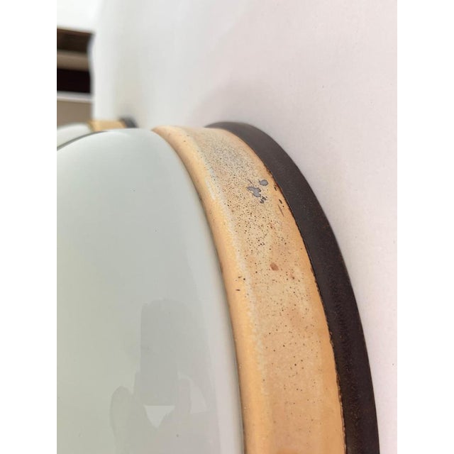 Glass Bakelite Bauhaus Wall Lamps, 1940s, Set of 2 For Sale - Image 7 of 9
