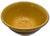 Ceramic Antique Thick Yellow Ware 12 Inch Kitchen Mixing Bowl With Unusual 2 Color Blue Banded Decoration - Late 1800s. For Sale - Image 7 of 18