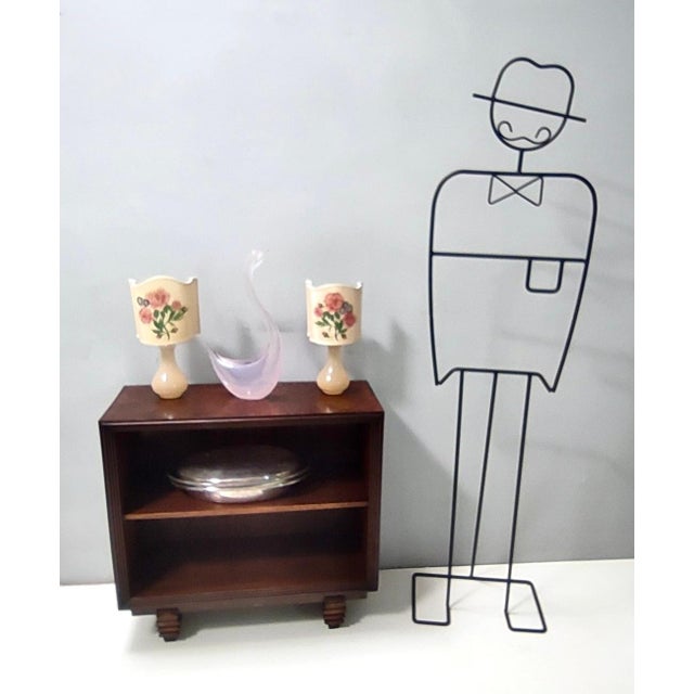 Made in Italy, 1980s. This is a high-quality handmade Sommerso glass decorative item. It might show slight traces of use...