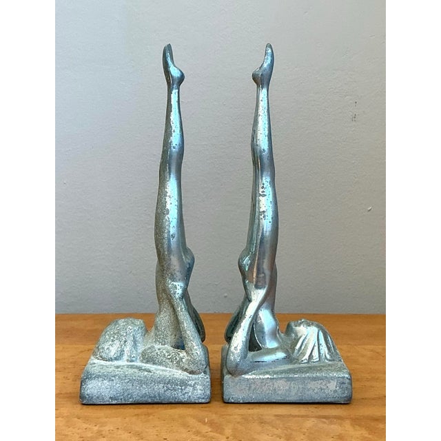 Vintage Deco Frantart Sasparilla Nude Bookends - Set of 2 For Sale - Image 12 of 12