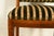 Brown Henredon French Empire Carved Mahogany Side Chairs or Dining Chairs, Pair For Sale - Image 8 of 15