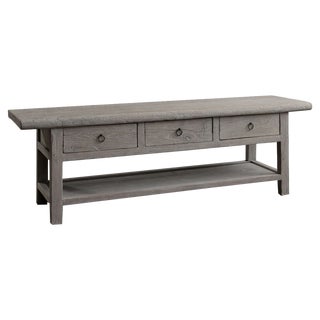 Low Table in Elm For Sale