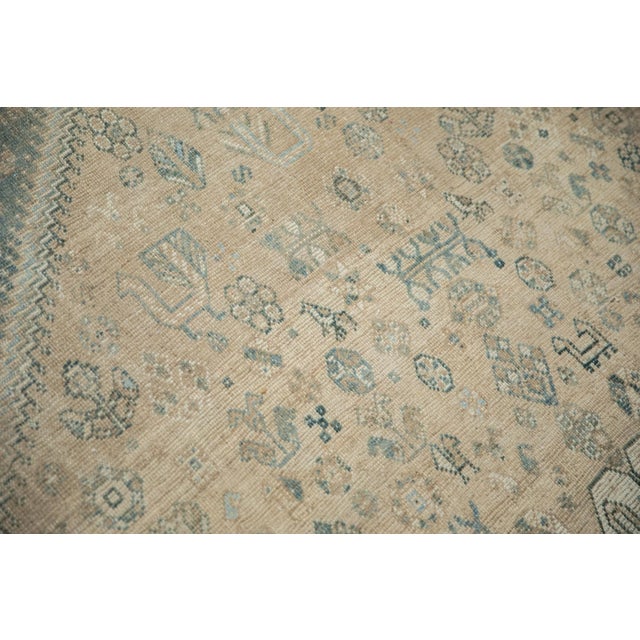 Vintage Distressed Qashqai Carpet - 7'3" X 10' For Sale - Image 10 of 12
