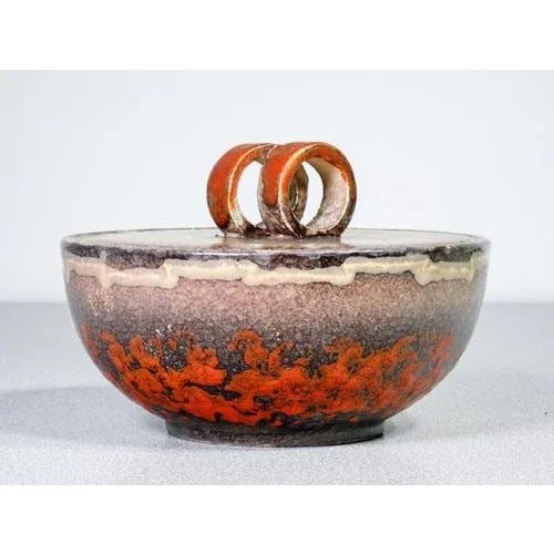 1970s Ceramic Bowl from Strehla Keramik For Sale - Image 5 of 13