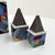 Postmodern Oil Vinegar Pepper Salt Set Metropol by Barbara Brenner for Rosenthal, 1990s, Set of 4 For Sale - Image 3 of 8