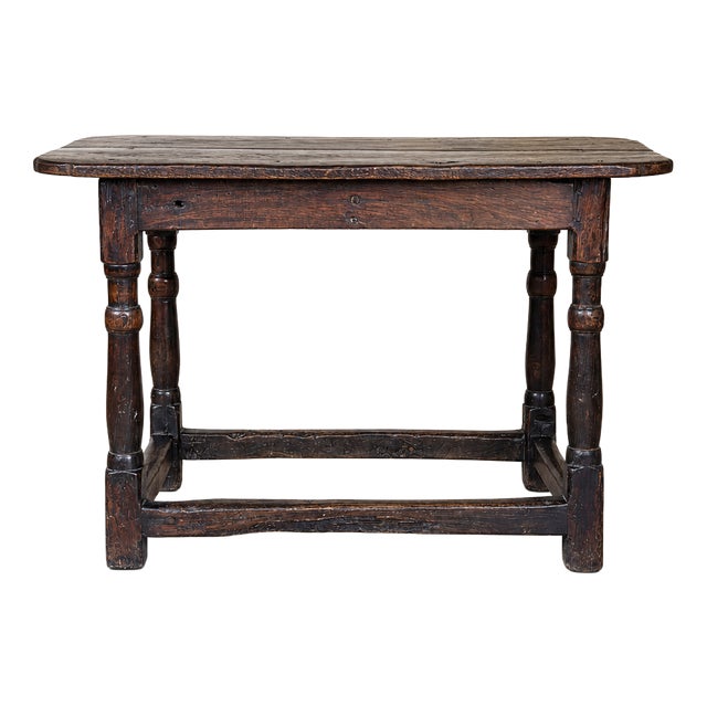 Late 17th Century English Oak Tavern Table For Sale