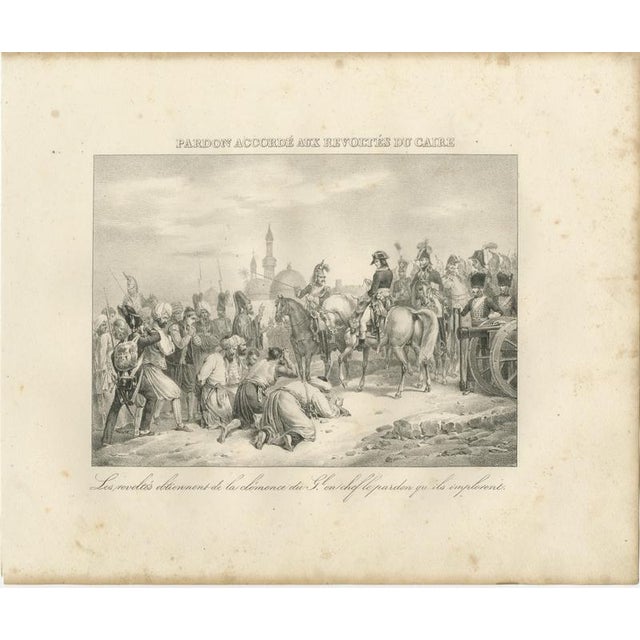 Pardon for the Rebels of Cairo, 1827, Paper For Sale - Image 3 of 9