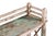 This Vintage Indian Teakwood Shelf or Small Bookcase is constructed from solid teakwood, featuring three open shelves...