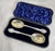 Antique Sterling Silver Fruit & Berry Serving Spoons, London, 1909 For Sale - Image 4 of 18