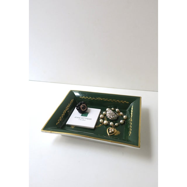 Mid 20th Century French Porcelain Tray Catchall Vide-Poche Jewelry Dish, Mid 20th Century, France For Sale - Image 5 of 10