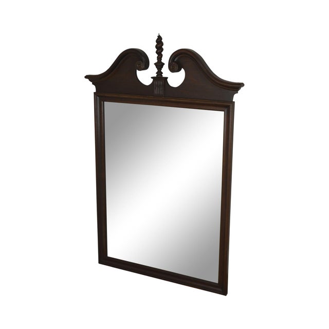 Ethan Allen Court Cherry Arch Top Mirror Chairish