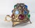 Late 19th Century 19th Century Aesthetic Movement Gilt Brass and Jeweled Candle Fairy Lamp, English or American For Sale - Image 5 of 12