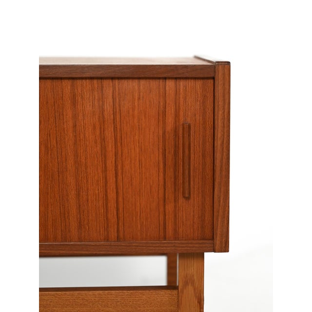 Brown Scandinavian Entrance Cabinet, 1960s For Sale - Image 8 of 12