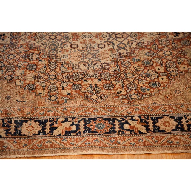 :: One of our personal favorites. Antique Persian Tabriz rug made circa 1910's vintage. Spectacular aesthetic - highly...