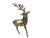 Brass XL Deer Christmas Figurine For Sale - Image 10 of 13