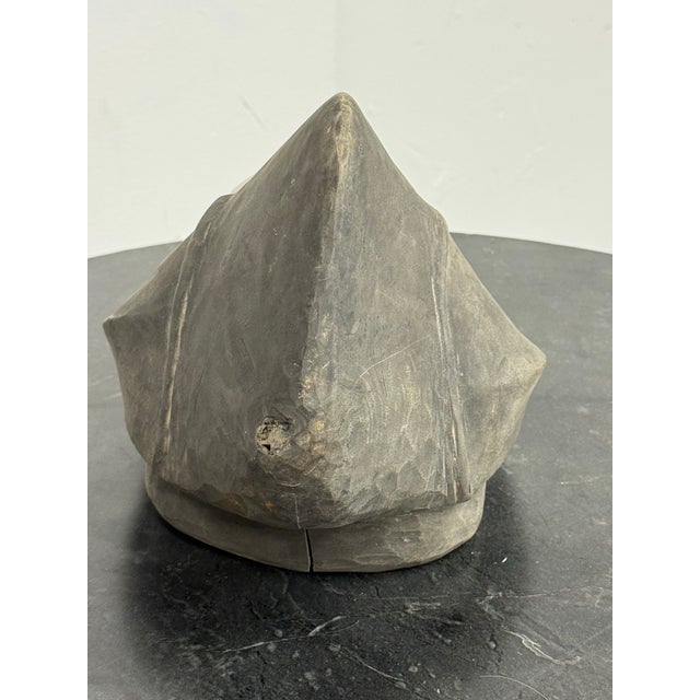 Late 20th Century African Punu-Style Carved Wood Mask For Sale - Image 5 of 12