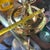 1970s Brass Tulip Style Lamp With Glass Shade For Sale - Image 10 of 12
