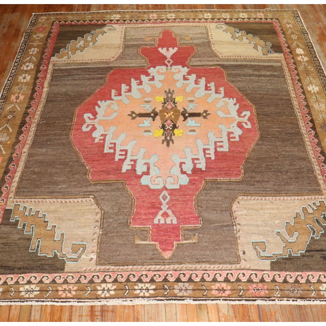 Room-size Turkish Kars rug from the middle of the 20th century