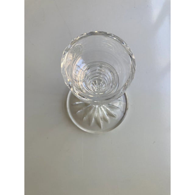 1990s Contemporary Galway Crystal Candlestick For Sale - Image 4 of 6