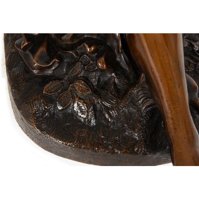 French Bronze Sculpture of “Woman Bitten by Snake” by Clesinger For Sale - Image 13 of 18