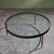 Black lacquered steel wired glassheight 38 cm / 14.96 in diameter 101 cm / 39.76 in the g4 coffee table was designed by...