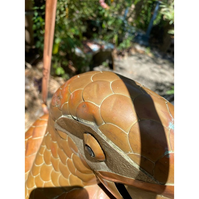 Vintage Large Sergio Bustamante Style Parrot Sculpture For Sale - Image 10 of 11