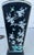 Chinese Antique Large Chinese Famille Noire Square Porcelain Vase Table Lamp 36" For Sale - Image 3 of 18