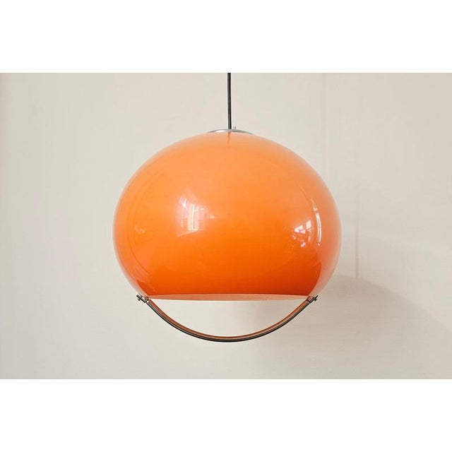 Mid-Century Space Age Pendant from Meblo / Guzzini, Italy, 1970s For Sale - Image 6 of 18
