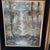 This original oil painting by artist R. Amutris? captures the essence of a forest stream in a unique Mid Century Modern...
