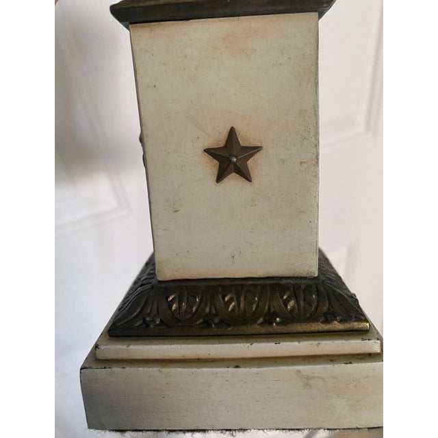 Pair of 1940s Neoclassical Candlestick Buffet Lamps For Sale - Image 10 of 12