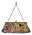 1960s Vintage Art Nouveau Boho Chic Hollywood Regency Hand Beaded Evening Bag Clutch. For Sale