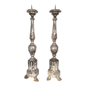19th Century French Candlesticks - a Pair