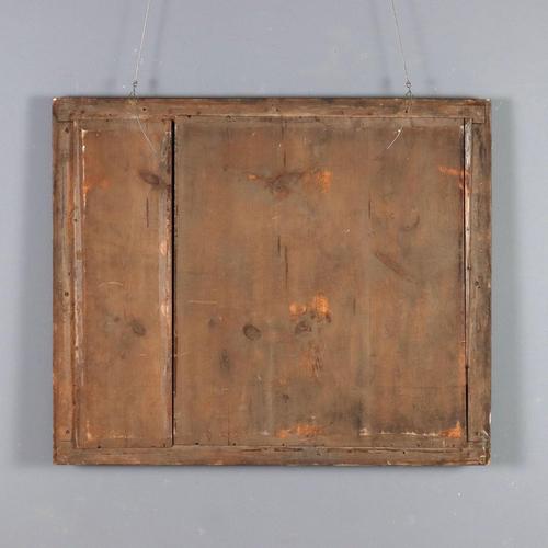 Antique Italian Mirror in Lacquered Gilded Wood For Sale - Image 9 of 10