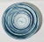 Set of Five Vintage Blue and White Nesting Asian Serving Bowls For Sale - Image 4 of 10